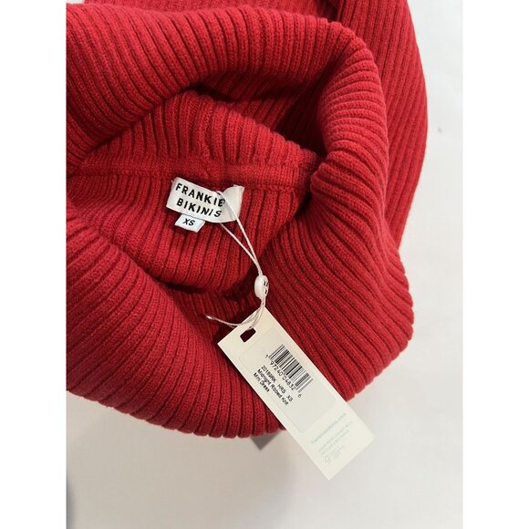 Frankies Bikinis Midnight Knit Mini Dress in Heartstrings - Picture 3 of 3